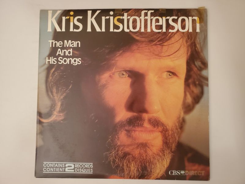 Kris Kristofferson The Man And His Songs vinyl record